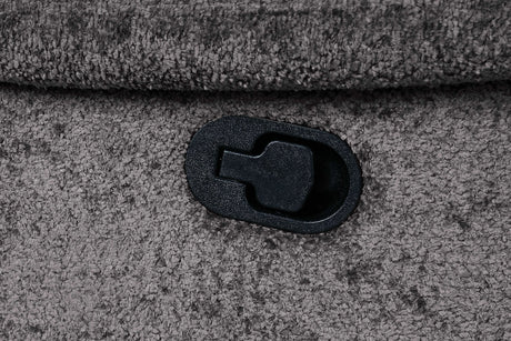 Hieronymus Dark Gray Manual Sofa from Furniture of America - Luna Furniture