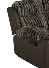 Dionysus Brown Manual Glider Recliner from Furniture of America - Luna Furniture