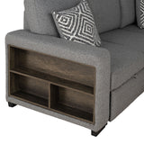 Chatham Gray Sectional from Furniture of America - Luna Furniture