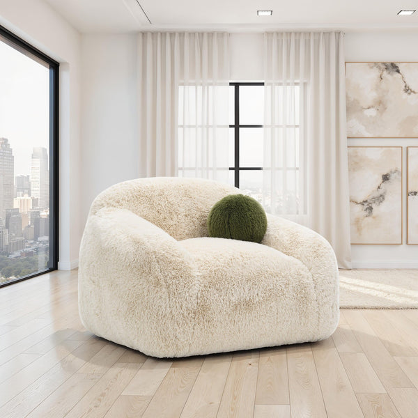 Darwen Sand Swivel Chair