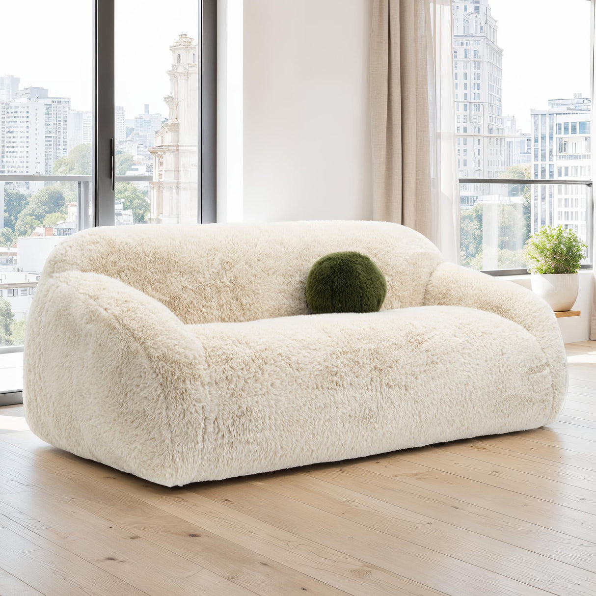 Darwen Sand Sofa from Furniture of America - Luna Furniture