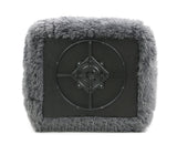 Darwen Dark Gray Swivel Chair from Furniture of America - Luna Furniture