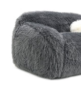 Darwen Dark Gray Loveseat from Furniture of America - Luna Furniture