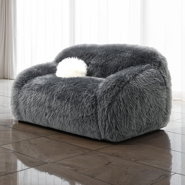 Darwen Dark Gray Loveseat