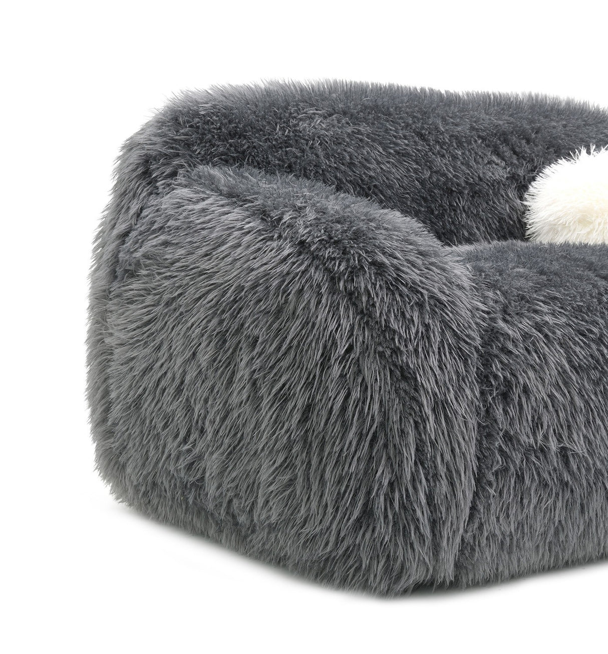 Darwen Dark Gray Loveseat from Furniture of America - Luna Furniture