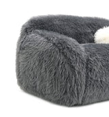 Darwen Dark Gray Loveseat from Furniture of America - Luna Furniture