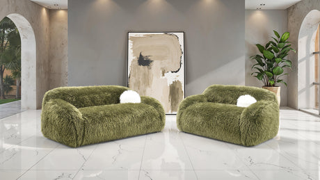 Darwen Green Sofa from Furniture of America - Luna Furniture