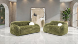 Darwen Green Loveseat from Furniture of America - Luna Furniture