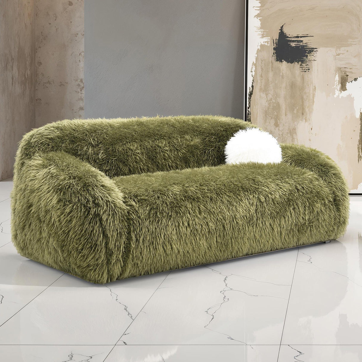 Darwen Green Sofa from Furniture of America - Luna Furniture