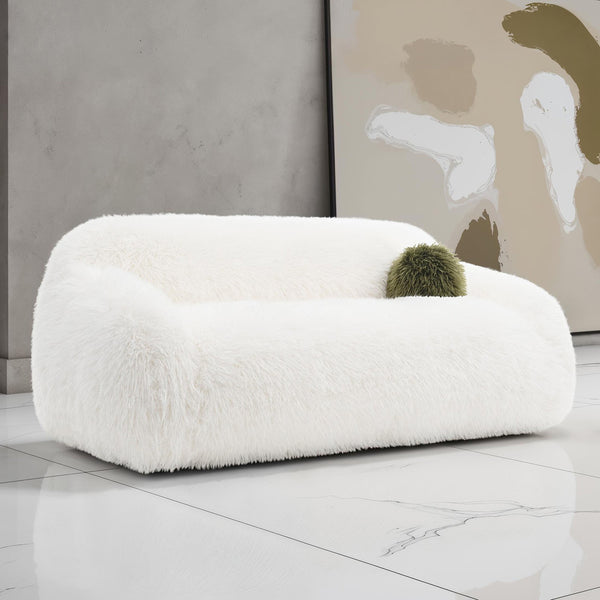 Darwen White Sofa