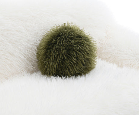 Darwen White Swivel Chair from Furniture of America - Luna Furniture