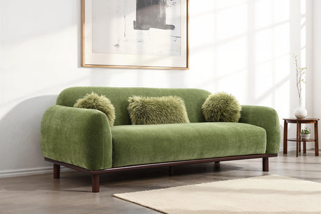 Mellone Olive Green Sofa from Furniture of America - Luna Furniture