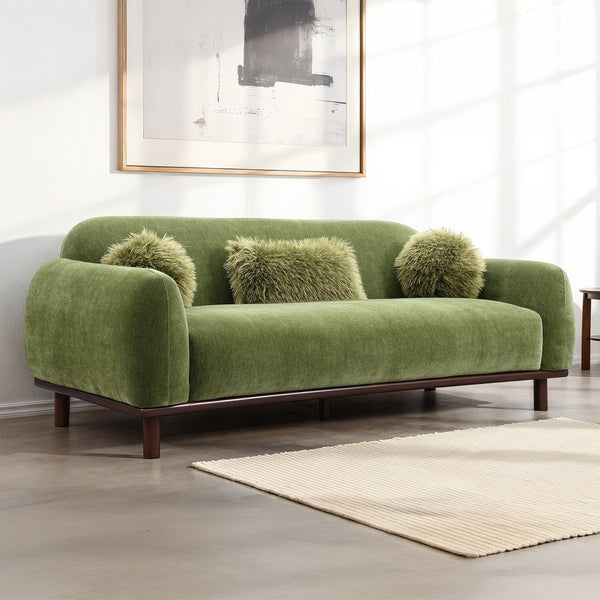 Mellone Olive Green Sofa