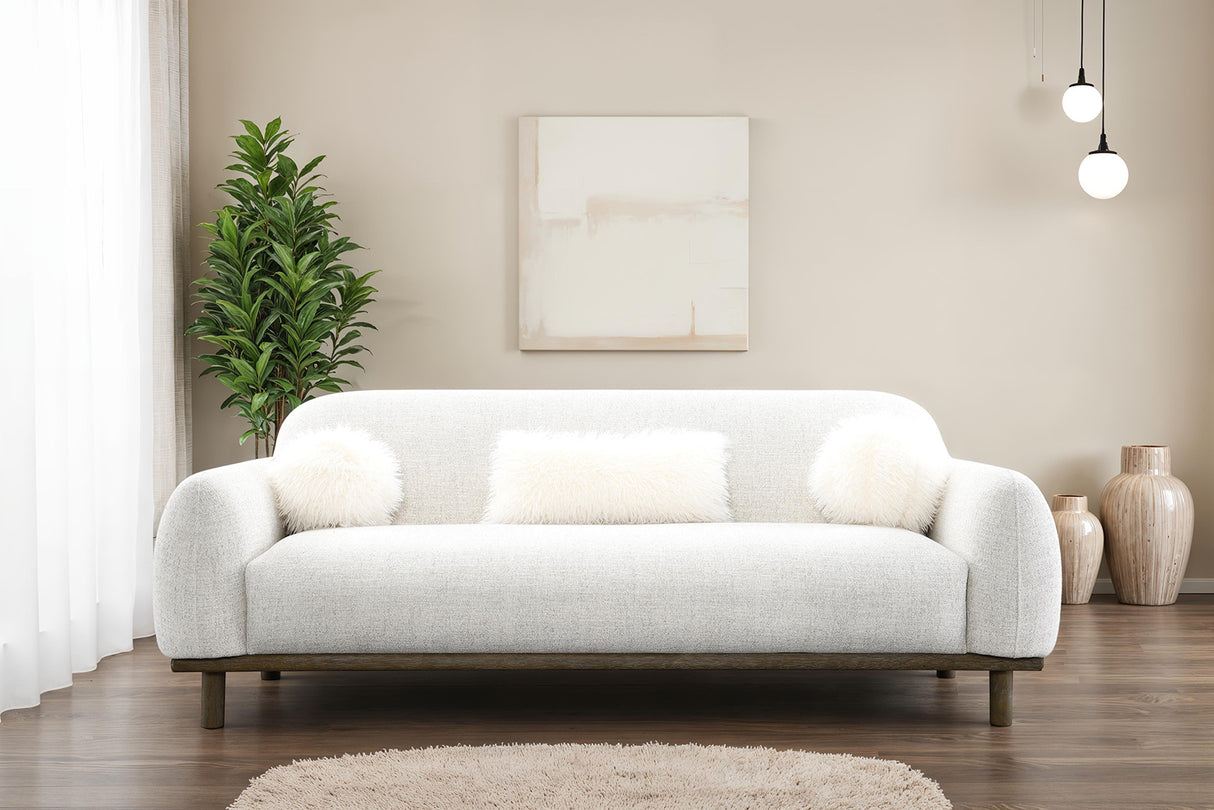 Mellone Oat Sofa from Furniture of America - Luna Furniture