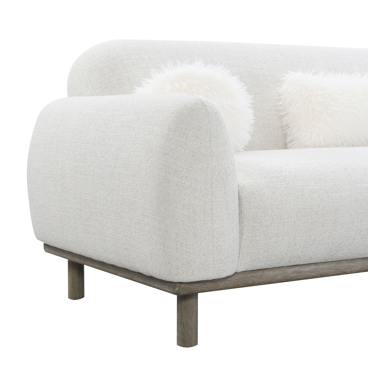 Mellone Oat Sofa from Furniture of America - Luna Furniture