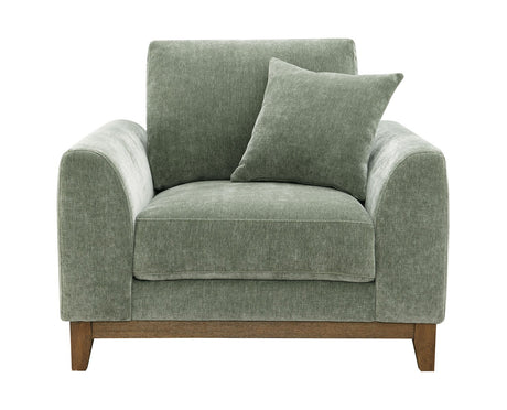 Watton Olive Green Chair from Furniture of America - Luna Furniture