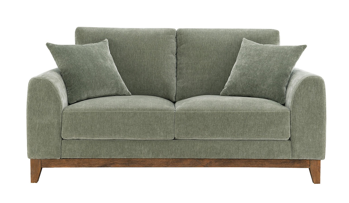 Watton Olive Green Loveseat from Furniture of America - Luna Furniture