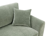 Watton Olive Green LAF Chaise Sectional from Furniture of America - Luna Furniture