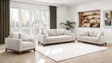 Watton Light Gray Chair from Furniture of America - Luna Furniture