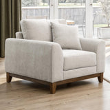 Watton Light Gray Chair from Furniture of America - Luna Furniture