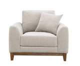 Watton Light Gray Chair from Furniture of America - Luna Furniture