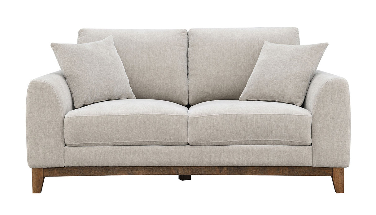Watton Light Gray Loveseat from Furniture of America - Luna Furniture