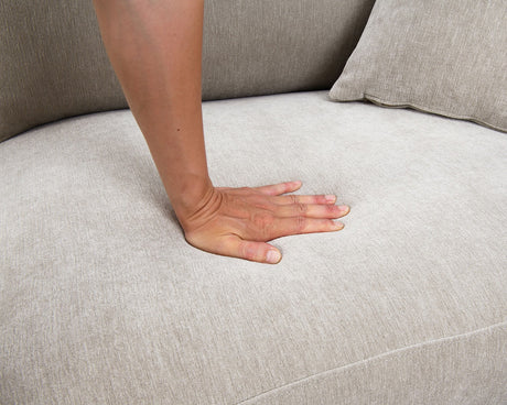 Watton Light Gray RAF Chaise Sectional from Furniture of America - Luna Furniture