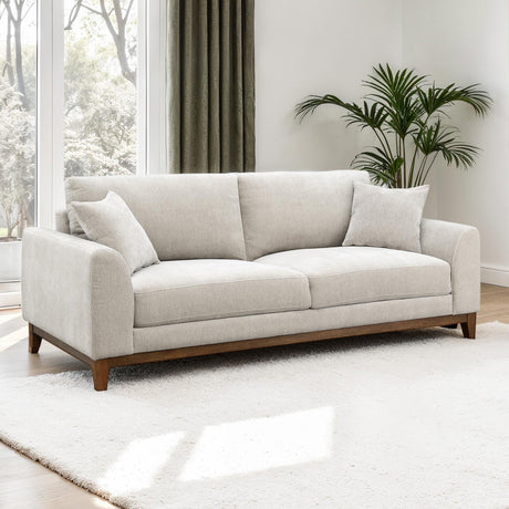 Watton Light Gray Sofa from Furniture of America - Luna Furniture