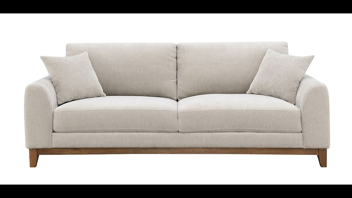 Watton Light Gray Sofa from Furniture of America - Luna Furniture