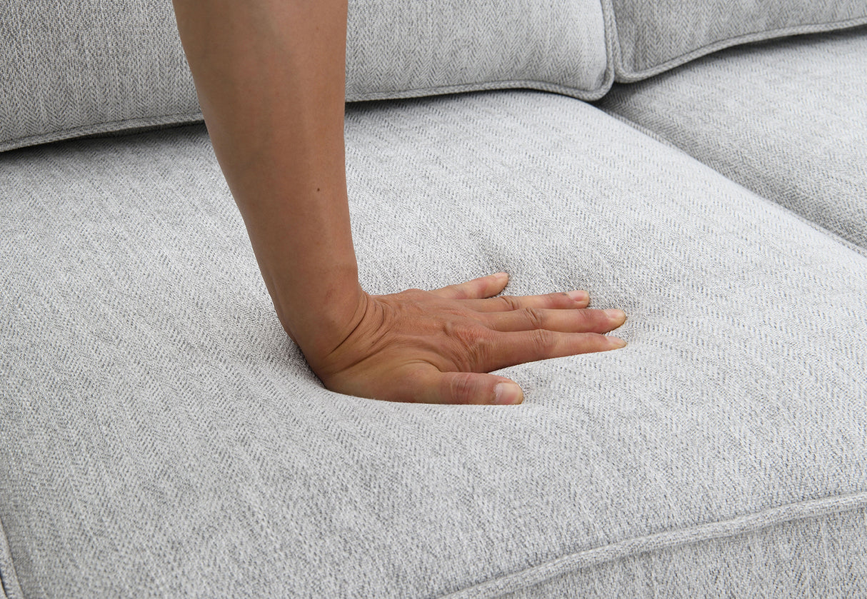 Enea Light Gray Sofa from Furniture of America - Luna Furniture
