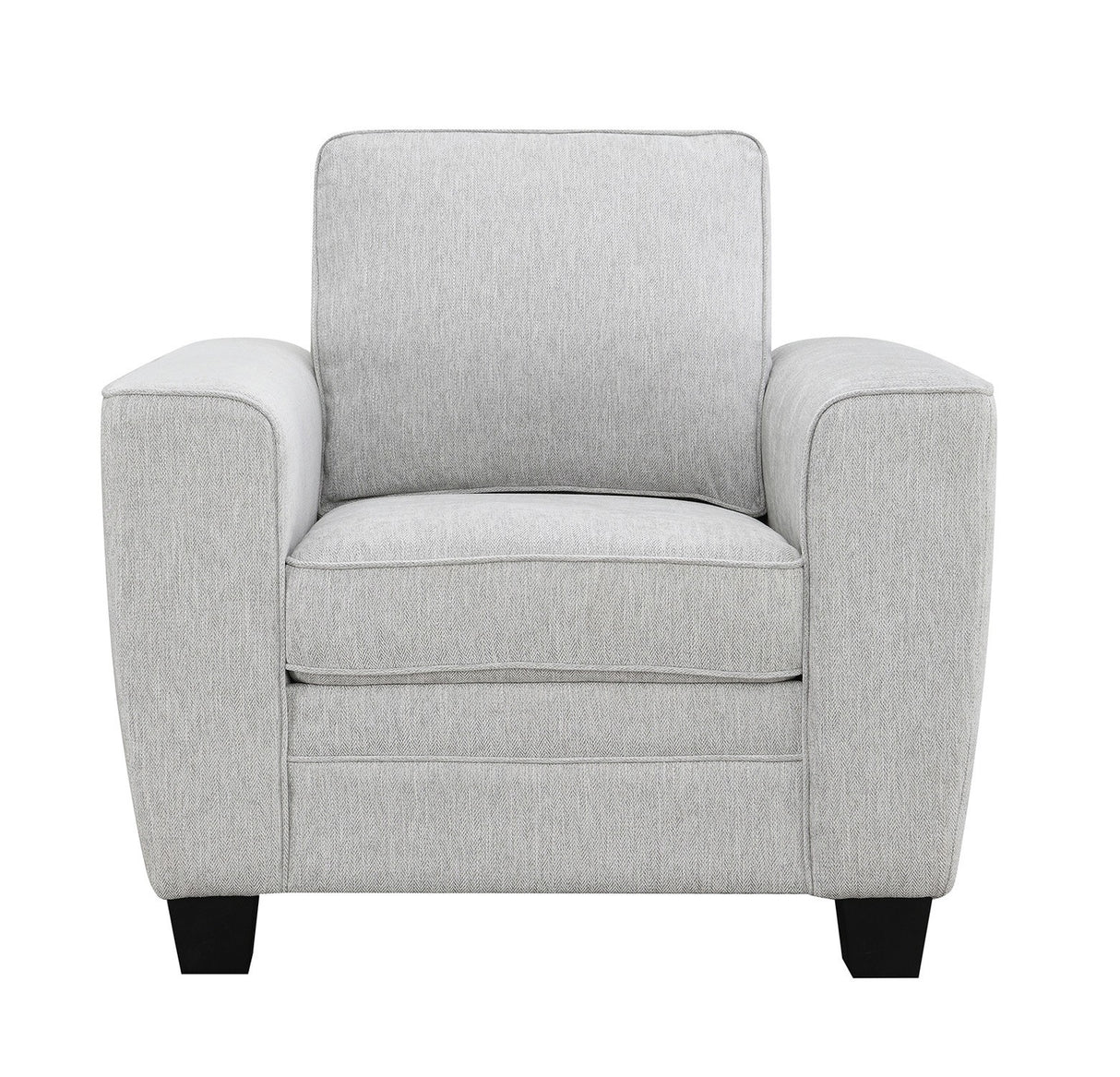 Enea Light Gray Chair from Furniture of America - Luna Furniture
