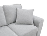 Enea Light Gray Sofa from Furniture of America - Luna Furniture