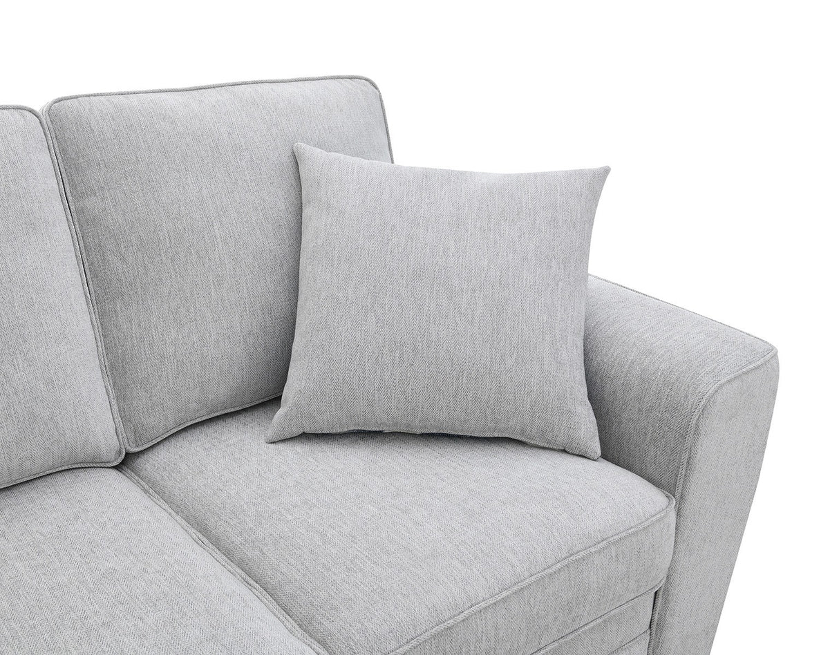 Enea Light Gray Loveseat from Furniture of America - Luna Furniture