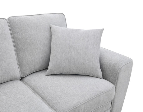 Enea Light Gray Loveseat from Furniture of America - Luna Furniture