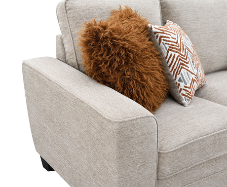 Enea Taupe Sofa from Furniture of America - Luna Furniture