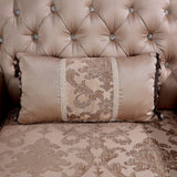 Veracruz Dark Cherry/Light Brown Sofa from Furniture of America - Luna Furniture