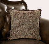Ensenada Dark Cherry/Brown Loveseat from Furniture of America - Luna Furniture