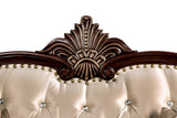Yucatan Dark Cherry/Beige Traditional Living Room Set from Furniture of America - Luna Furniture
