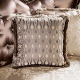 Albacete Dark Cherry/Brown Sofa from Furniture of America - Luna Furniture