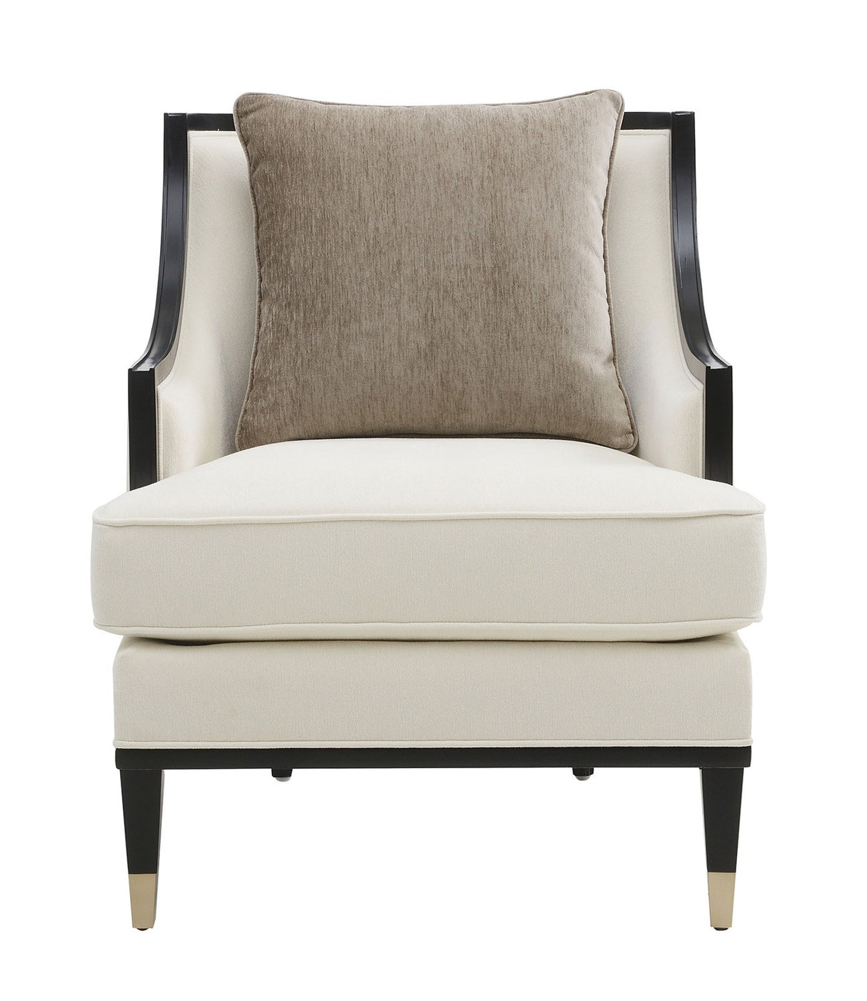 La Salle White Chair from Furniture of America - Luna Furniture
