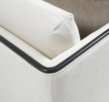 La Salle White Loveseat from Furniture of America - Luna Furniture