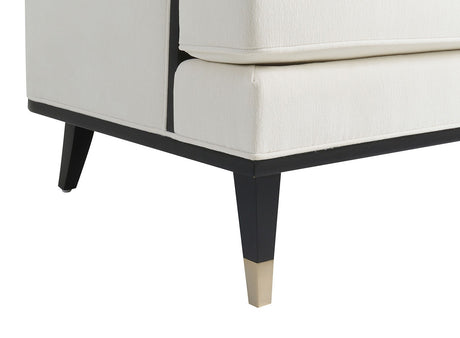 La Salle White Loveseat from Furniture of America - Luna Furniture