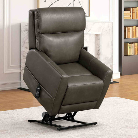 Barnabas Gray Lift Chair from Furniture of America - Luna Furniture