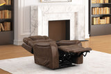 Guinevra Walnut Lift Chair from Furniture of America - Luna Furniture