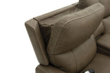 Orpheus Brown Power Sectional w/ Lift Chair from Furniture of America - Luna Furniture