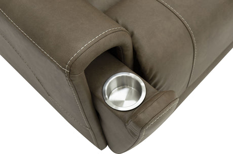Orpheus Brown Power Sectional from Furniture of America - Luna Furniture