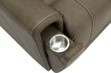 Orpheus Brown Power Sectional from Furniture of America - Luna Furniture