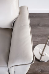 Bienne Taupe Recliner Chair from Furniture of America - Luna Furniture
