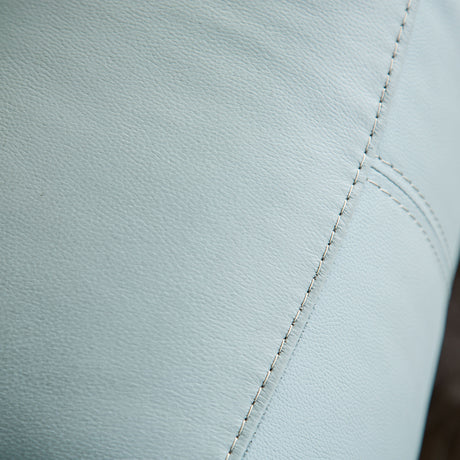 Glarus Powder Blue Loveseat Manual Recliner from Furniture of America - Luna Furniture