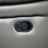 Glarus Dark Gray Sofa Manual Recliner from Furniture of America - Luna Furniture